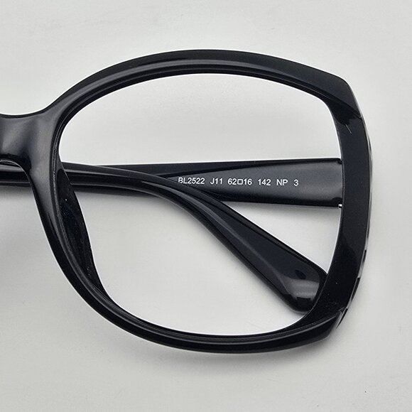 Bolon BL2522 J11 Gloss Black Oversized Sunglasses Frame w/ Case 62-16-142 - Picture 12 of 16